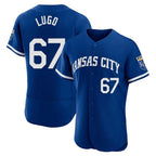 Choea KC.Royals #67 Seth Lugo Player Royal Limited Elite Home Stitched Jerseys