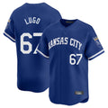 Choea KC.Royals #67 Seth Lugo Player Royal Limited Home Stitched Jerseys