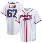 Choea KC.Royals #67 Seth Lugo Player White 2026 World Classic Home Stitched Jerseys