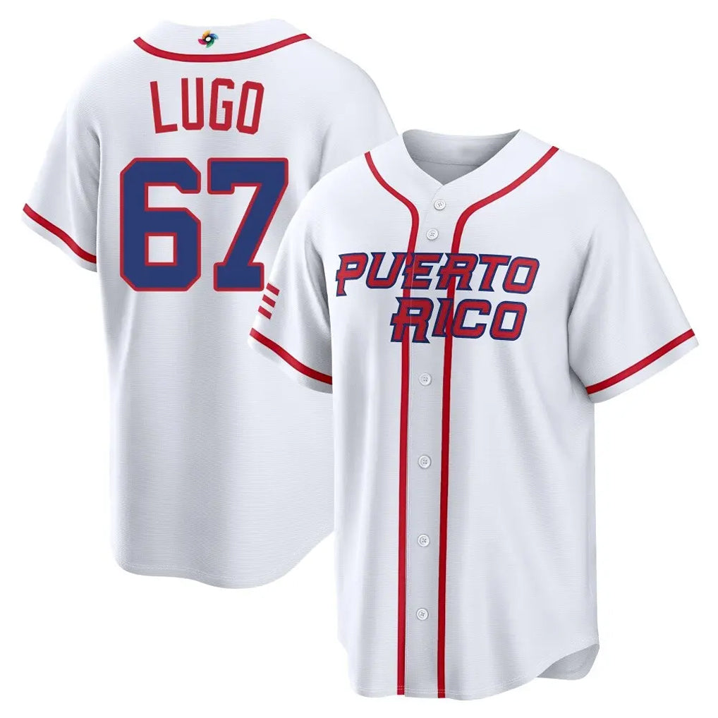 Choea KC.Royals #67 Seth Lugo Player White 2026 World Classic Home Stitched Jerseys