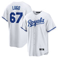 Choea KC.Royals #67 Seth Lugo Player White Home Game Stitched Jerseys