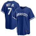 Choea KC.Royals #7 Bobby Witt Jr. Player Royal Game Home Stitched Jerseys