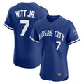 Choea KC.Royals #7 Bobby Witt Jr. Player Royal Limited Elite Home Stitched Jerseys