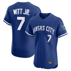 Choea KC.Royals #7 Bobby Witt Jr. Player Royal Limited Elite Home Stitched Jerseys