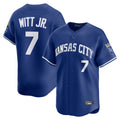Choea KC.Royals #7 Bobby Witt Jr. Player Royal Limited Home Stitched Jerseys