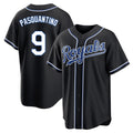 Choea KC.Royals #9 Vinnie Pasquantino Player Black Carbon Fashion Home Game Stitched Jerseys