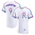 Choea KC.Royals #9 Vinnie Pasquantino Player White 2026 City Connect Limited Elite Home Stitched Jerseys