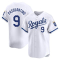 Choea KC.Royals #9 Vinnie Pasquantino Player White Alt Limited Home Stitched Jerseys