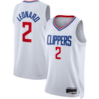 Choea LA.Clippers #2 Kawhi Leonard White Swingman Stitched Jerseys - Association Edition