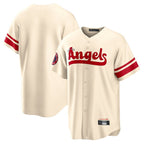 Choea LA.Angels Cream City Connect Home Blank Player Stitched Jerseys