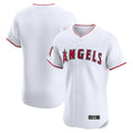 Choea LA.Angels White Limited Elite Home Blank Player Stitched Jerseys