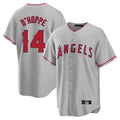 Choea LA.Angels #14 Logan O'Hoppe Player Gray Home Game Stitched Jerseys