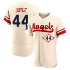 Choea LA.Angels #44 Ben Joyce Player Cream City Connect Limited ELite Home Stitched Jerseys