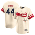 Choea LA.Angels #44 Ben Joyce Player Cream City Connect Limited Home Stitched Jerseys