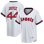Choea LA.Angels #44 Ben Joyce Player White T-shirt Home Game Stitched Jerseys