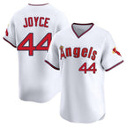 Choea LA.Angels #44 Ben Joyce Player White T-shirt Home Limited Stitched Jerseys