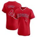 Choea LA.Angels #4 Christian Moore Player Red Home Limited Elite Stitched Jerseys