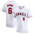 Choea LA.Angels #6 Anthony Rendon Player White Limited Elite Stitched Home Jerseys