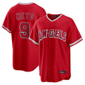 Choea LA.Angels #9 Zach Neto Player Red Home Game Stitched Jerseys