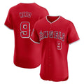 Choea LA.Angels #9 Zach Neto Player Red Home Limited Elite Stitched Jerseys