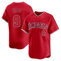 Choea LA.Angels #9 Zach Neto Player Red Home Limited Stitched Jerseys