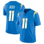Choea LA.Chargers #11 Cameron Dicker Player Blue Limited Vapor Untouchable Home Game Stitched Jerseys