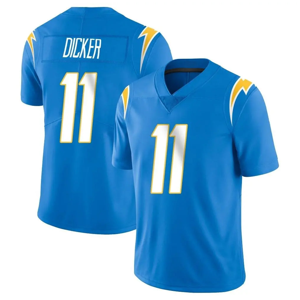 Choea LA.Chargers #11 Cameron Dicker Player Blue Limited Vapor Untouchable Home Game Stitched Jerseys