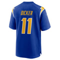 Choea LA.Chargers #11 Cameron Dicker Player Royal Home Game Stitched Jerseys