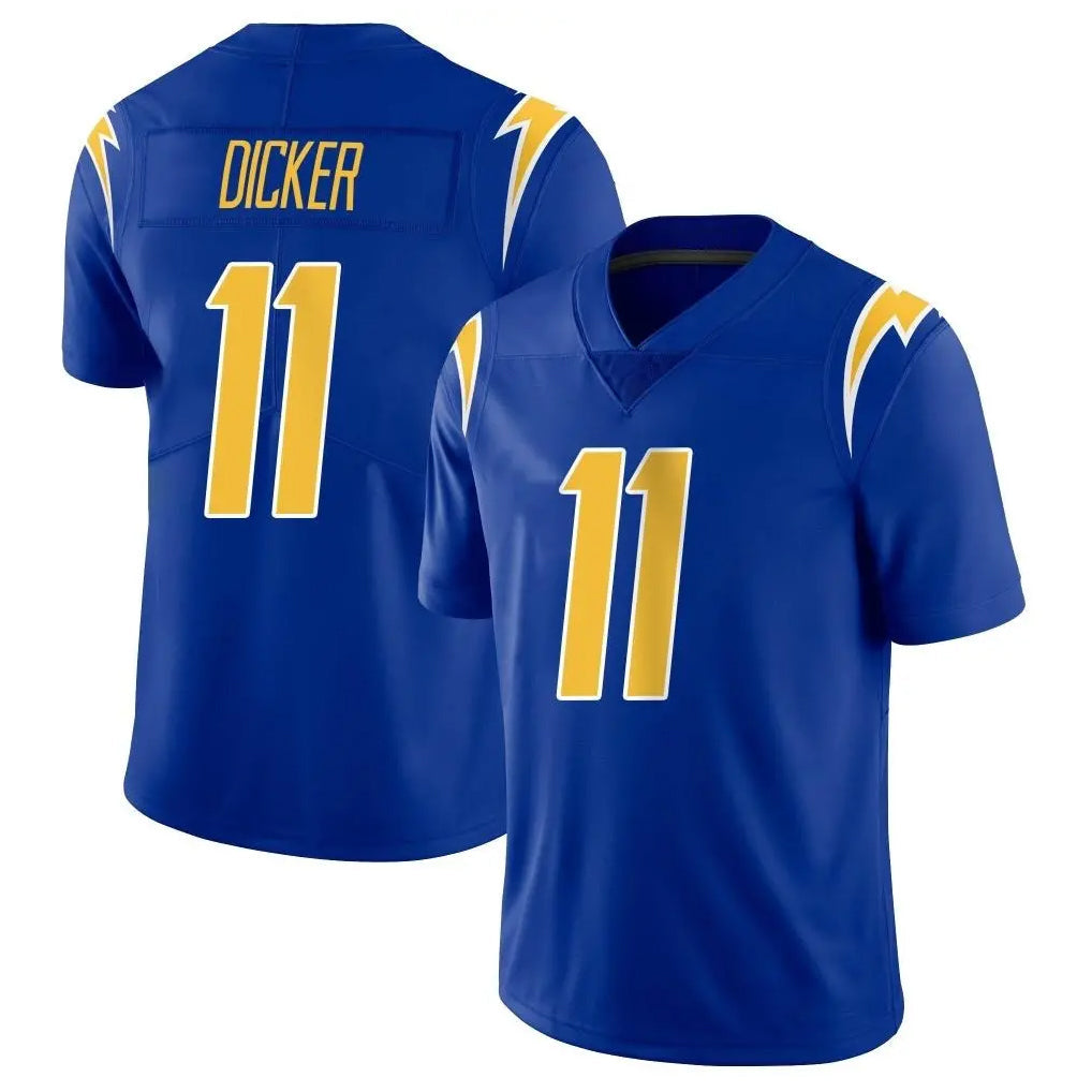 Choea LA.Chargers #11 Cameron Dicker Player Royal Limited Vapor Home Game Stitched Jerseys