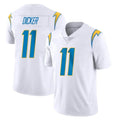 Choea LA.Chargers #11 Cameron Dicker Player White Limited Vapor Untouchable Home Game Stitched Jerseys