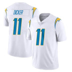 Choea LA.Chargers #11 Cameron Dicker Player White Limited Vapor Untouchable Home Game Stitched Jerseys