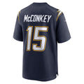Choea LA.Chargers #15 Ladd McConkey Player  Navy Game Stitched Jerseys