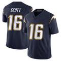 Choea LA.Chargers #16 J.K. Scott Player Navy Vapor F.U.S.E. Limited Home Game Stitched Jerseys