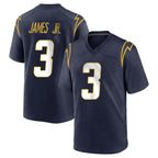 Choea LA.Chargers #3 Derwin James Jr. Player Navy Home Game Stitched Jerseys