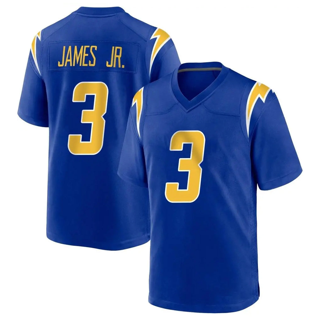Choea LA.Chargers #3 Derwin James Jr. Player Royal Home Game Stitched Jerseys