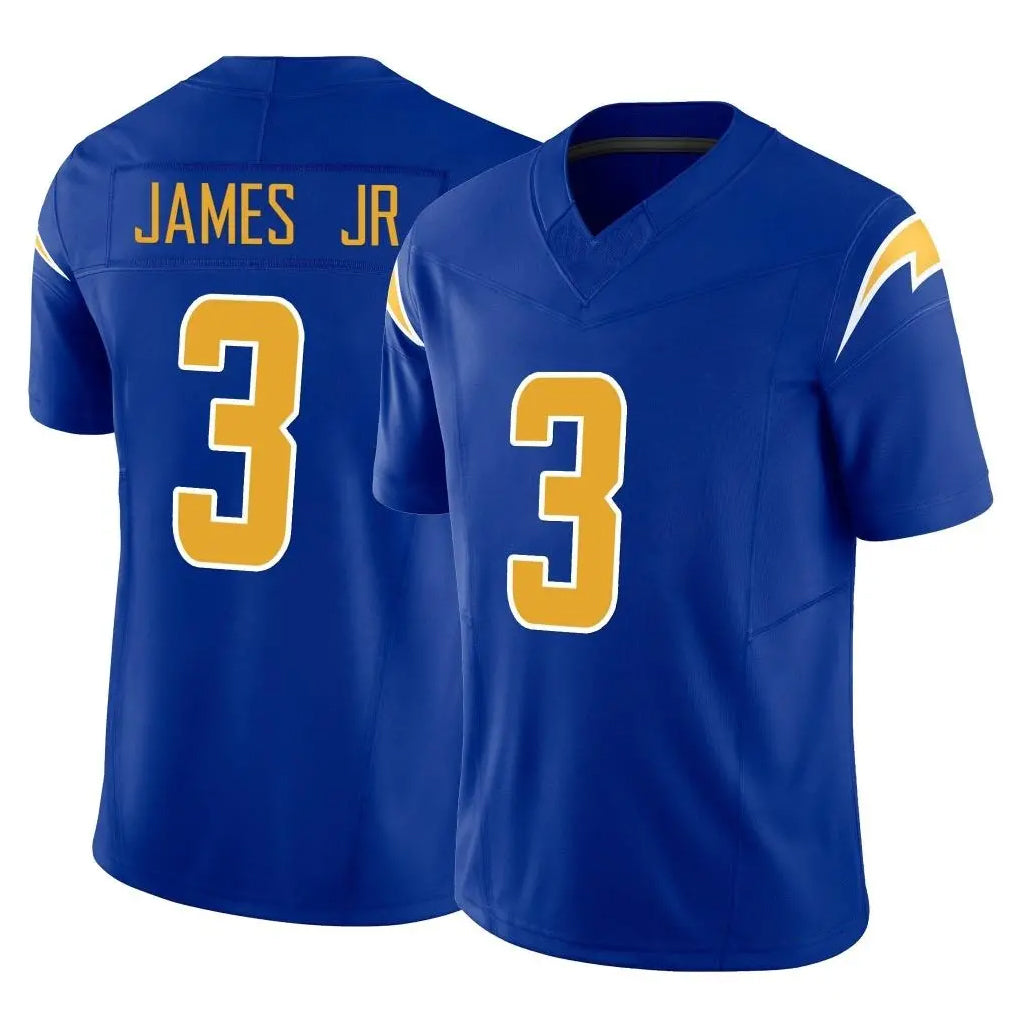 Choea LA.Chargers #3 Derwin James Jr. Player Royal Limited Vapor F.U.S.E. Home Game Stitched Jerseys