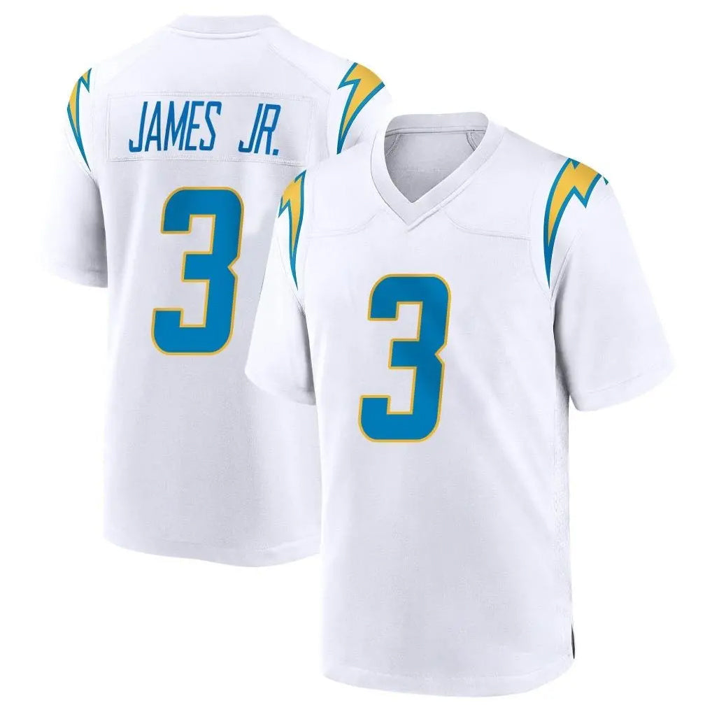 Choea LA.Chargers #3 Derwin James Jr. Player White Home Game Stitched Jerseys