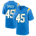 Choea LA.Chargers #45 Tuli Tuipulotu Player Blue Home Game Stitched Jerseys