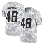 Choea LA.Chargers #48 Bud Dupree Player Arctic Camo Salute To Service Limited Game Stitched Jerseys