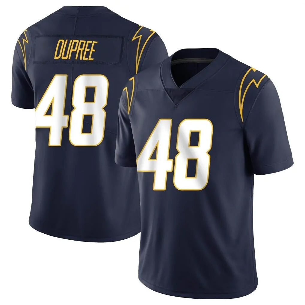 Choea LA.Chargers #48 Bud Dupree Player Navy Limited Vapor Untouchable Home Game Stitched Jerseys
