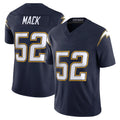 Choea LA.Chargers #52 Khalil Mack Player Navy Vapor F.U.S.E. Limited Home Game Stitched Jerseys