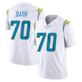 Choea LA.Chargers #70 Rashawn Slater Player White Limited Vapor Untouchable Home Game Stitched Jerseys