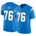 Choea LA.Chargers #76 Joe Alt Player Blue Limited Vapor F.U.S.E. Home Game Stitched Jerseys