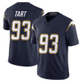 Choea LA.Chargers #93 Teair Tart Player Navy Vapor F.U.S.E. Limited Home Game Stitched Jerseys
