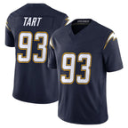 Choea LA.Chargers #93 Teair Tart Player Navy Vapor F.U.S.E. Limited Home Game Stitched Jerseys