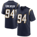 Choea LA.Chargers #94 Dalvin Tomlinson Player Navy Alternate Home Game Stitched Jerseys