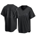 Choea LA.Dodgers #16 Will Smith Player Black Pitch Fashion T-shirt Stitched Jerseys