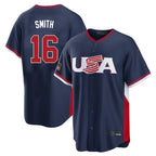 Choea LA.Dodgers #16 Will Smith Player Navy USA 2026 World Classic Limited Home Stitched Jerseys