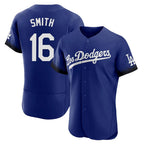Choea LA.Dodgers #16 Will Smith Player Royal City Connect Elite Home Stitched Jerseys