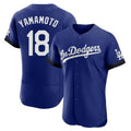 Choea LA.Dodgers #18 Yoshinobu Yamamoto Player Royal City Connect Elite Home Stitched Jerseys